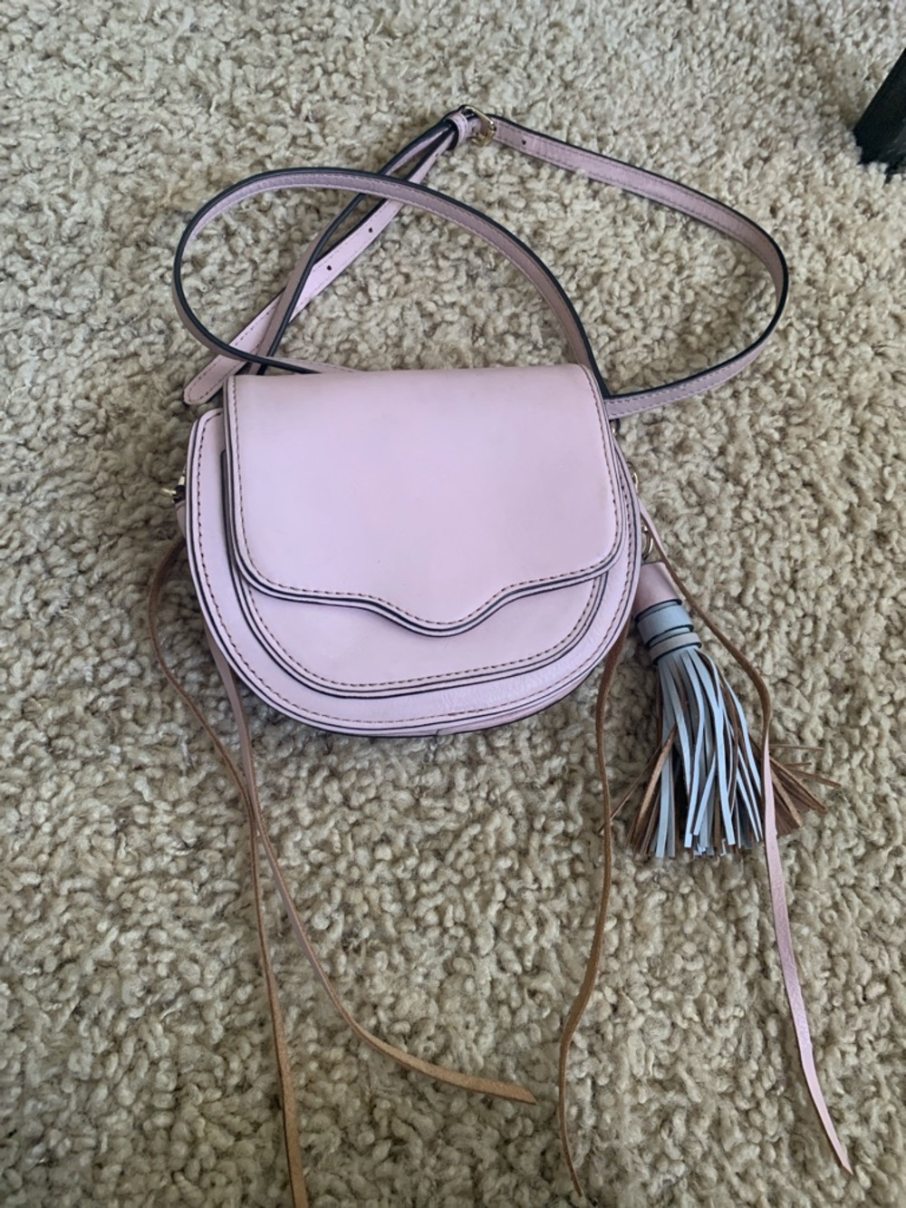 Rebecca Minkoff Mini Sydney saddle bag purse Crossbody